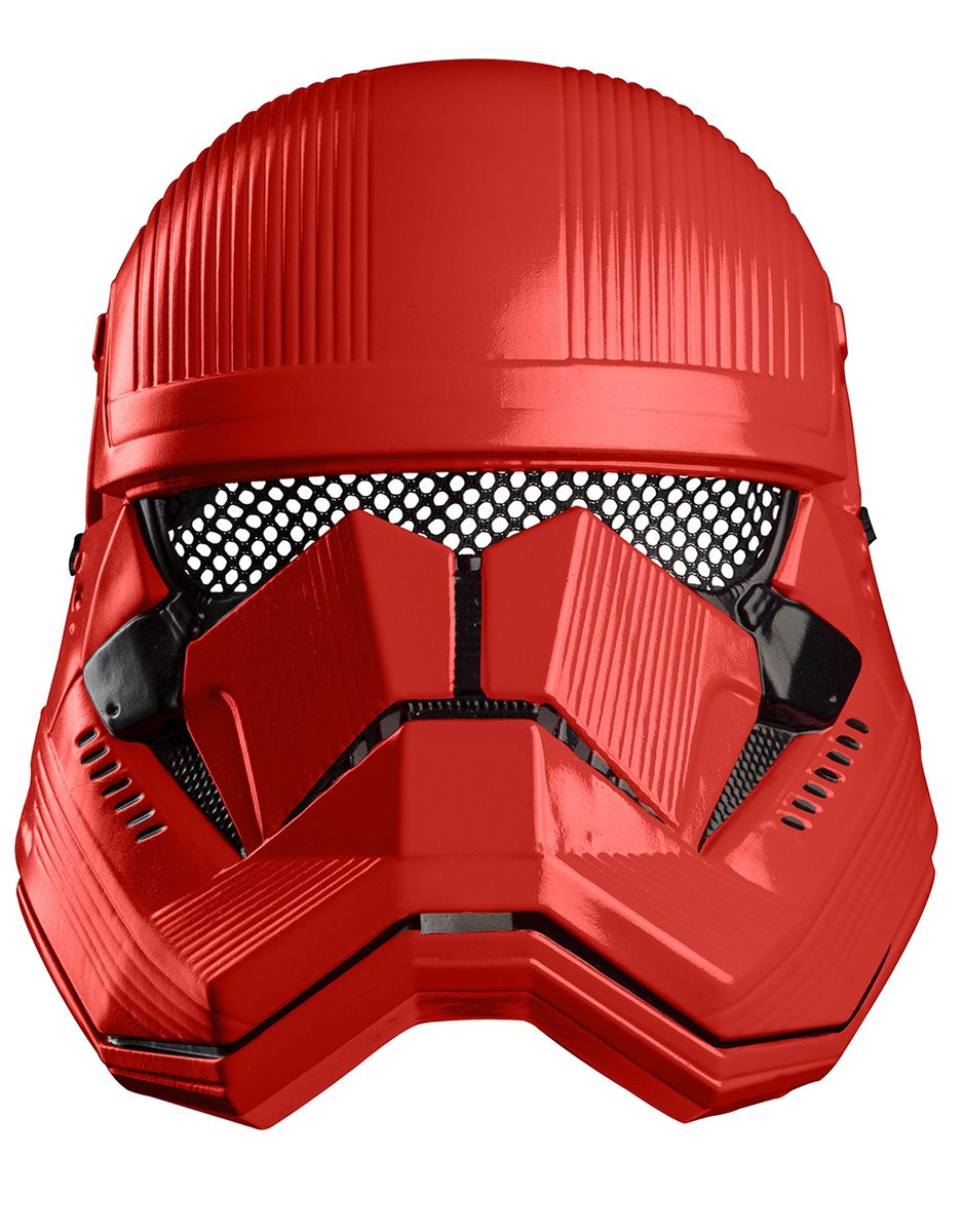 Star Wars Sith Trooper half face mask costume accessory for adults.