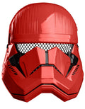 Star Wars Sith Trooper half face mask costume accessory for kids.