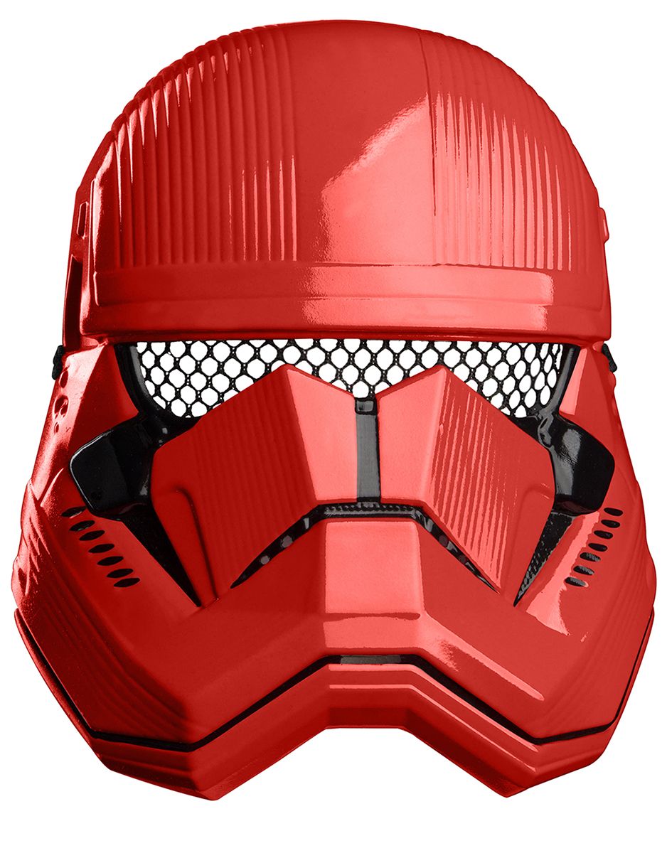 Star Wars Sith Trooper half face mask costume accessory for kids.