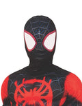 Spider-Man Into the Spider-Verse Miles Morales mask costume accessory for kids.