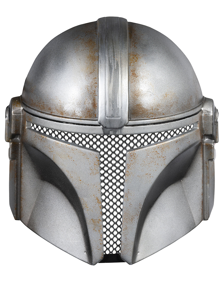 Star Wars The Mandalorian half face mask costume accessory for adults.