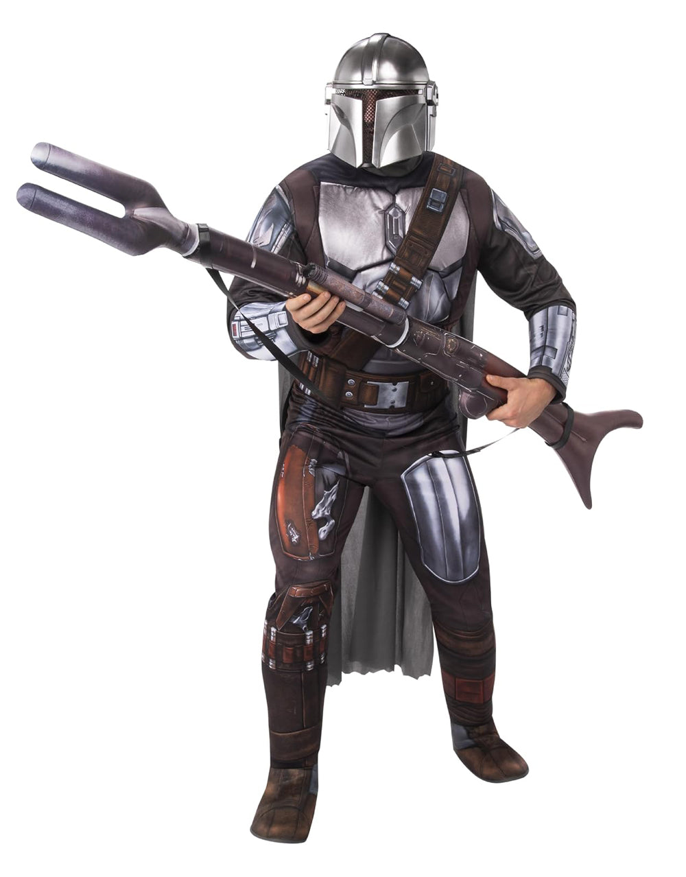 Star Wars The Mandalorian inflatable blaster costume accessory for teens and adults.