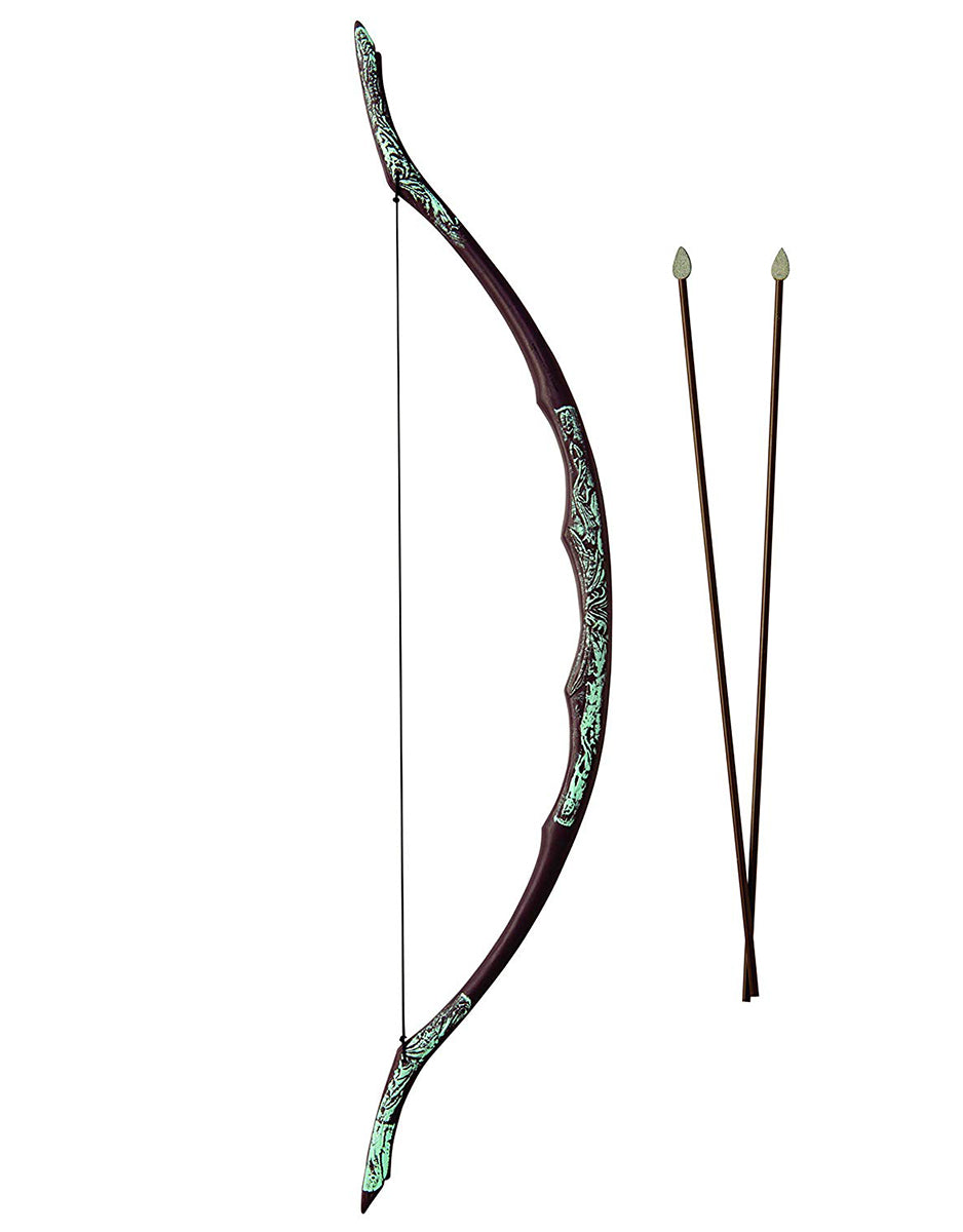 Lord of the Rings Legolas bow and arrow costume accessory for adults.