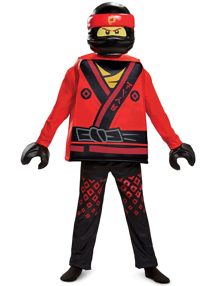 Lego Ninjago Movie Kai deluxe costume for kids.