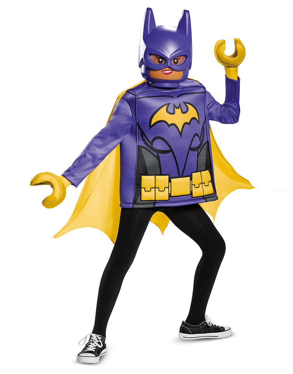 The Lego Batman Movie Batgirl classic costume for kids.