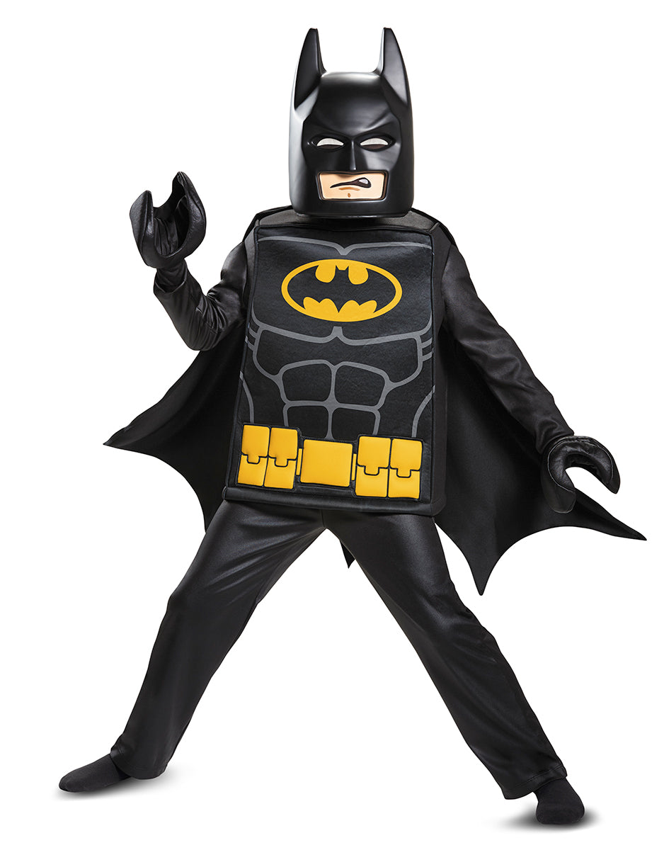 The Lego Batman Movie Batman deluxe costume for kids.