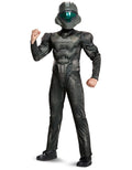 Halo Spartan Buck classic muscle costume for kids.
