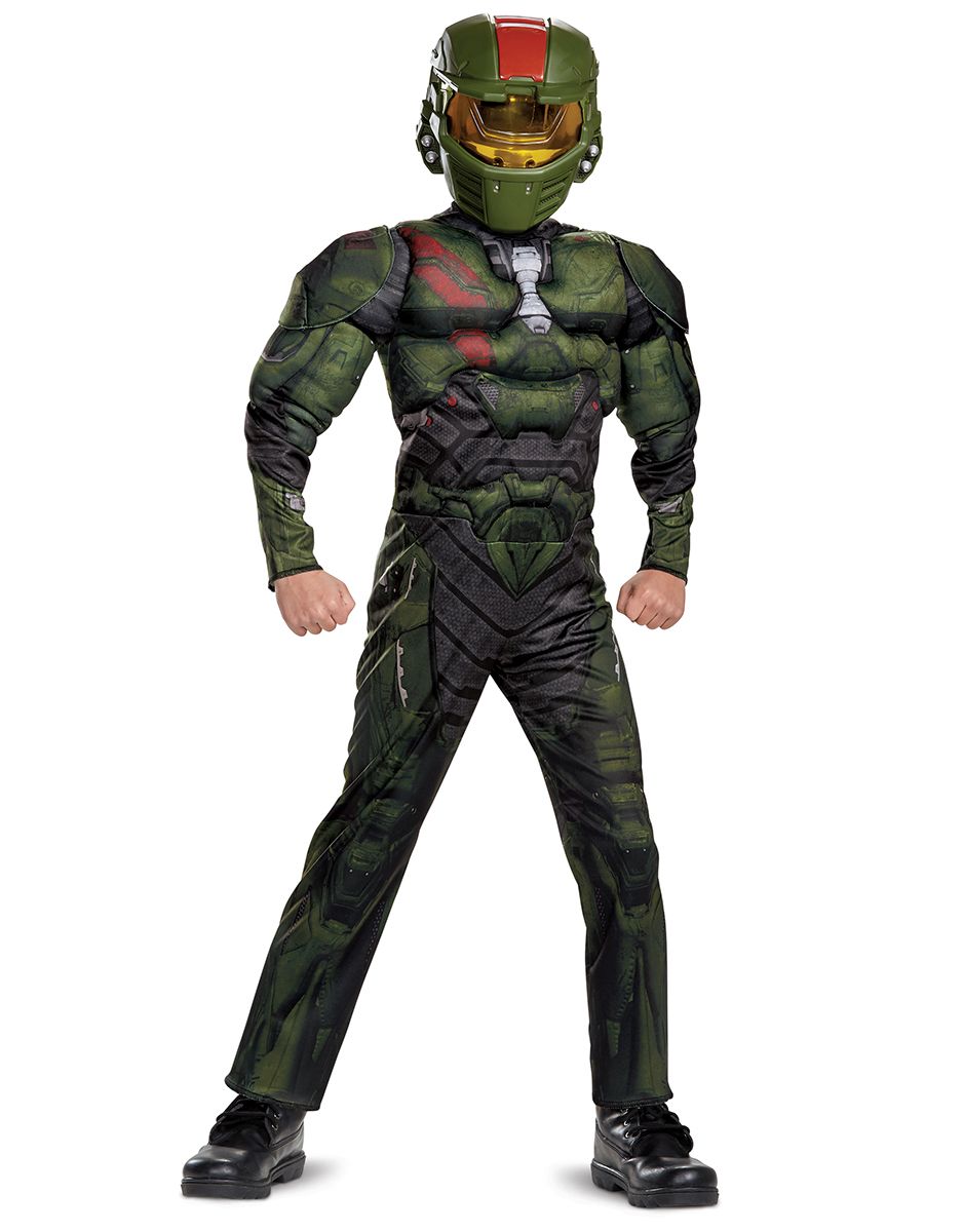 Halo Wars 2 Jerome classic muscle costume for kids.