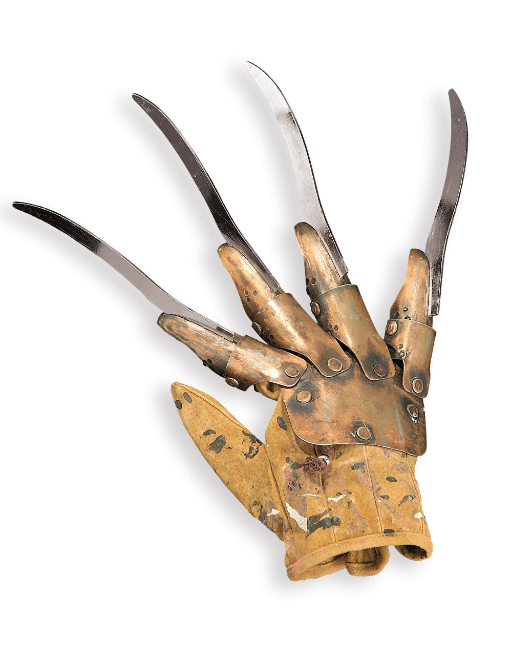 A Nightmare on Elm Street Freddy Krueger deluxe glove costume accessory for adults.