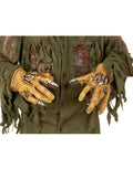 Friday the 13th Jason Voorhees hands costume accessory for adults.