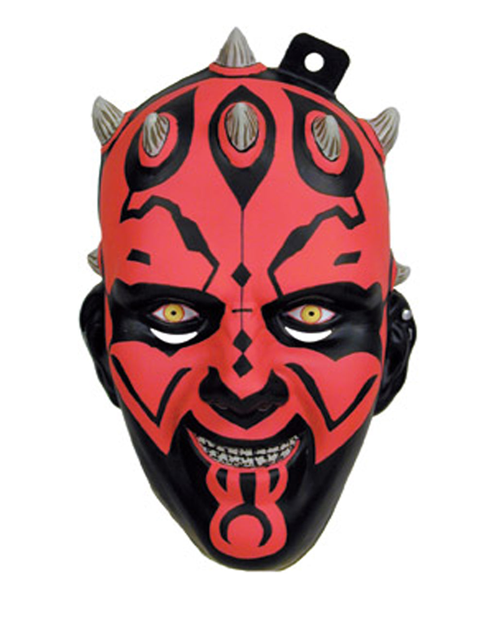 Star Wars Darth Maul face mask costume accessory for adults.