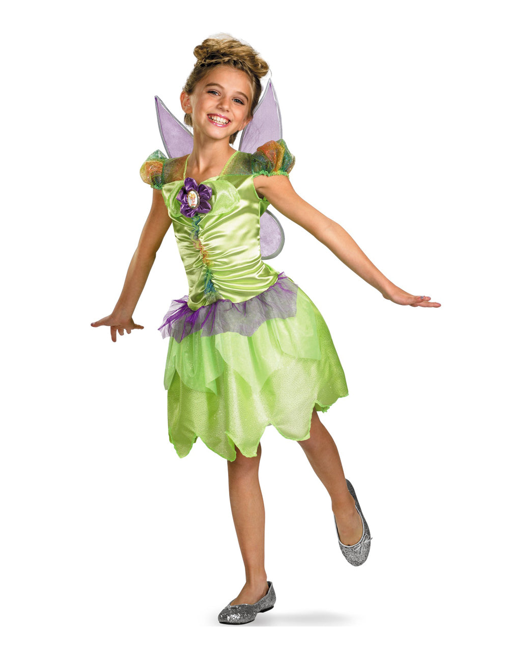 Peter Pan Tinker Bell rainbow costume for kids.