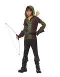 Robin Hood hero costume for kids.