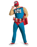 The Simpsons Duffman muscle costume for adults.