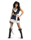 Pirates of the Caribbean Jack Sparrow sassy costume for women.