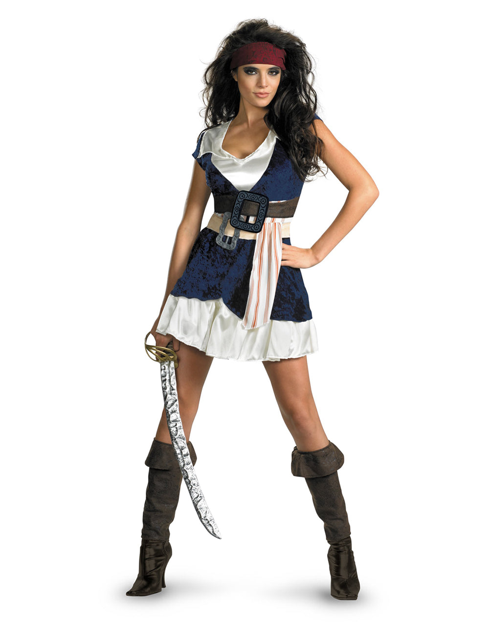 Pirates of the Caribbean Jack Sparrow sassy costume for women.