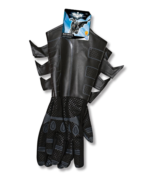 The Dark Knight Batman gauntlets costume accessory for kids.