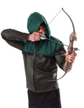 DC Comics Arrow bow and arrow costume accessory for adults.