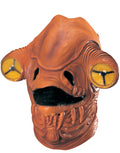 Star Wars Admiral Ackbar full overhead mask costume accessory for adults.