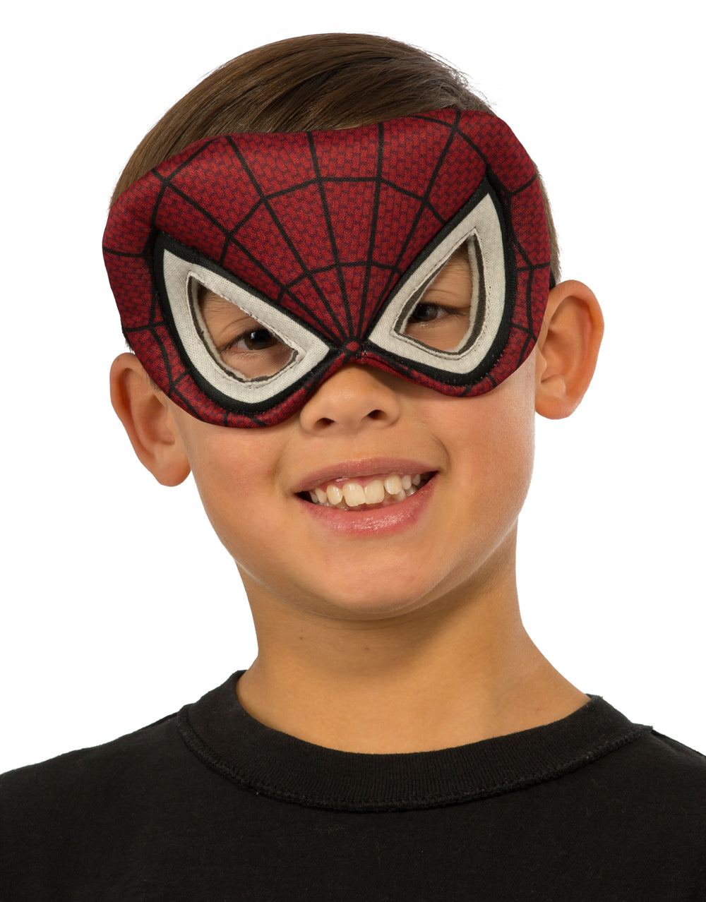Ultimate Spider-Man plush eyemask costume accessory for kids.