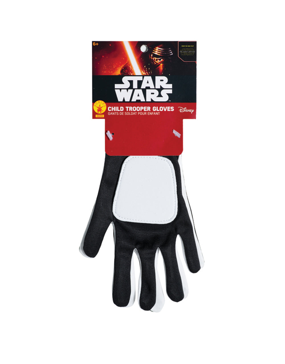 Star Wars Flametrooper gloves costume accessory for kids.