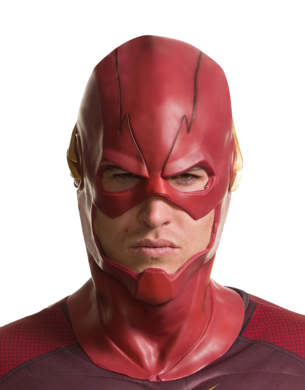 DC Comics The Flash TV series full overhead mask costume accessory for adults.