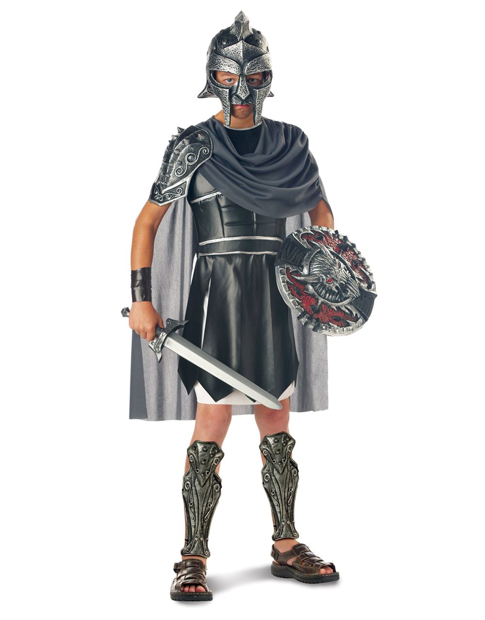 Gladiator Roman general costume for kids.