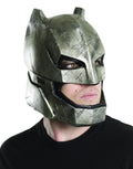 Batman v Superman Armored Justice mask costume accessory for adults.
