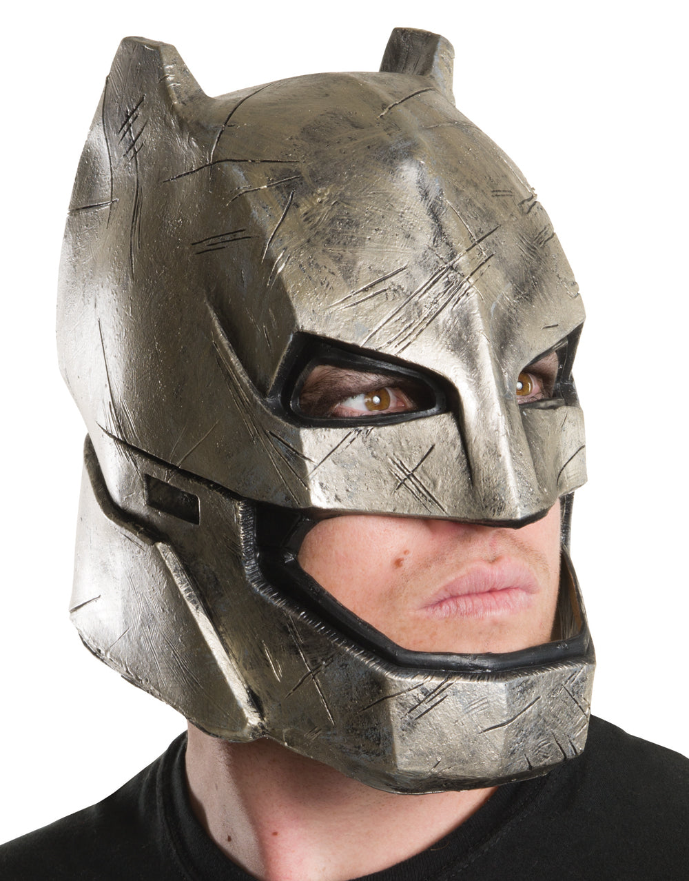 Batman v Superman Armored Dawn mask costume accessory for adults.