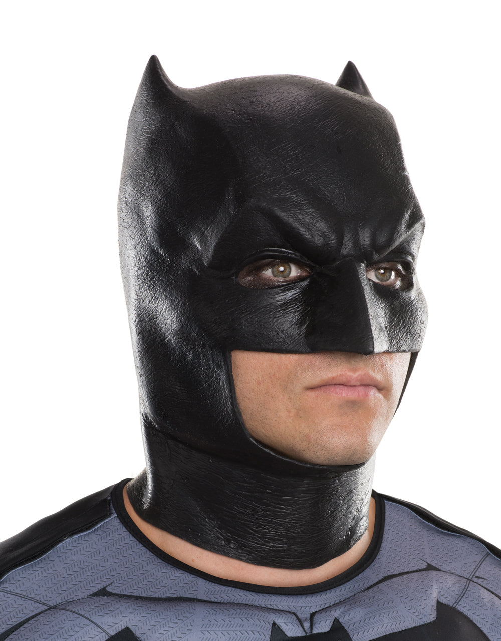 Batman v Superman Dawn mask costume accessory for adults.