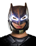 Batman v Superman Armored Light Up mask costume accessory for adults.