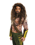 Batman v Superman Aquaman beard and wig costume accessory for kids.