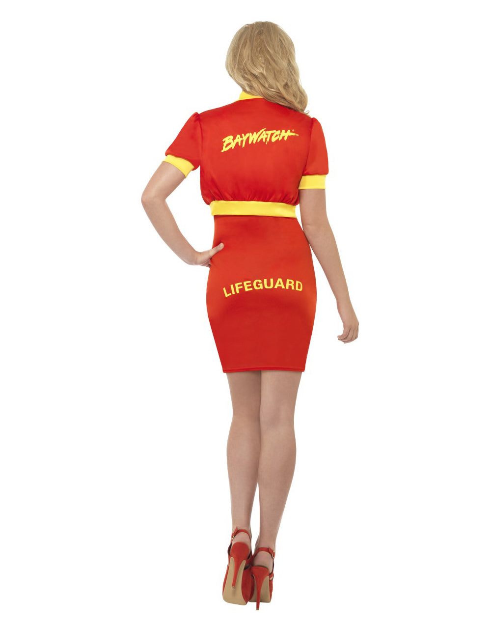 Baywatch beach lifeguard costume for women.