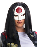 Suicide Squad Katana Womens wig costume accessory for women.