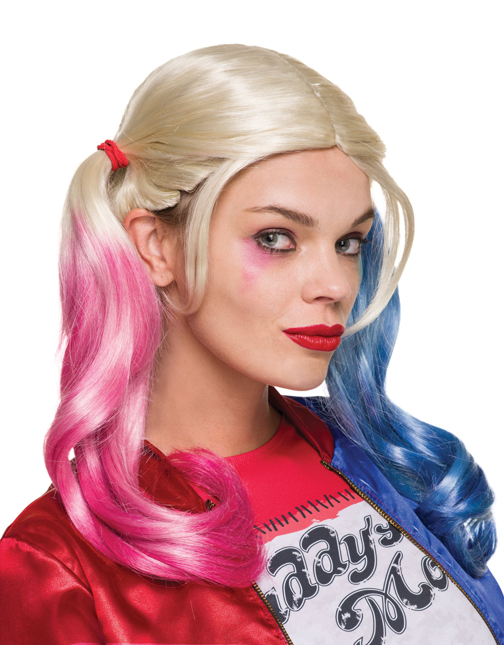 Suicide Squad Harley Quinn wig costume accessory for women.