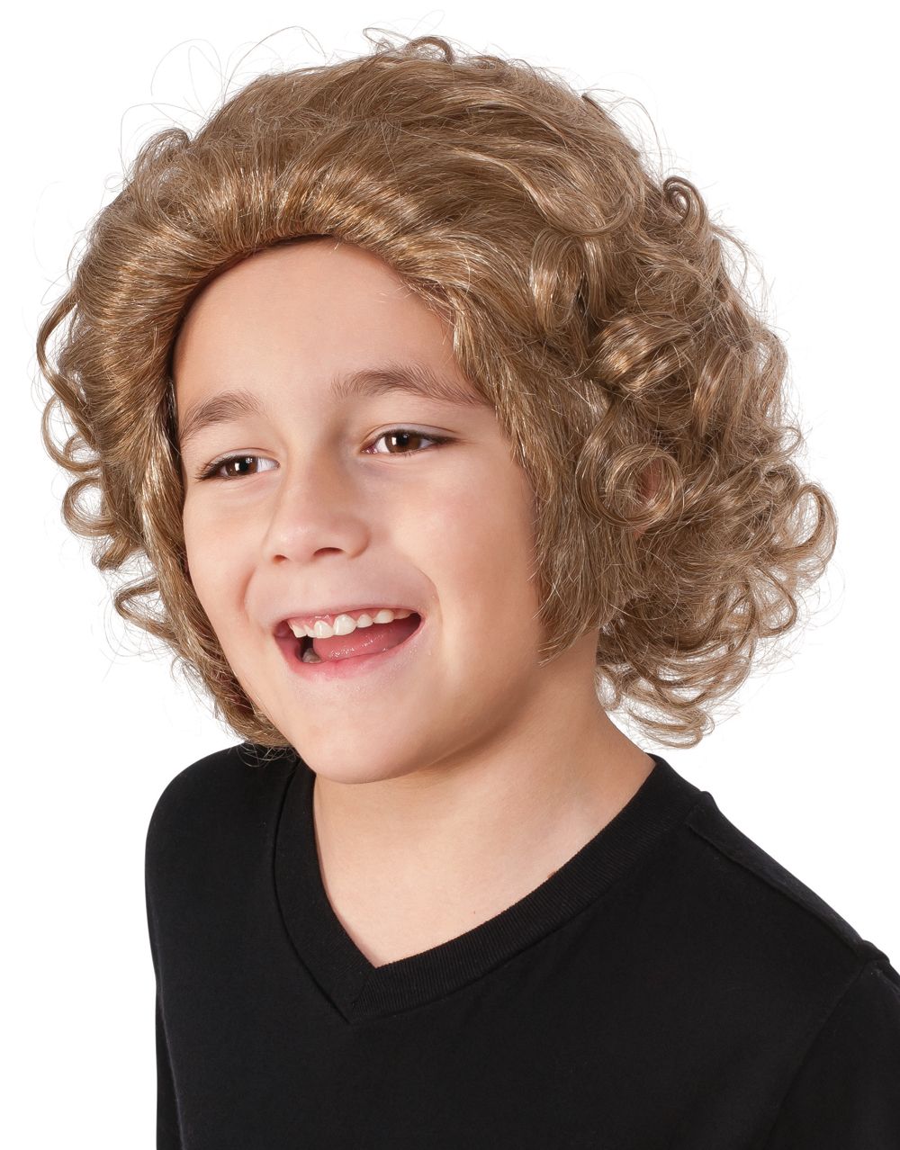 Charlie and the Chocolate Factory Willy Wonka wig costume accessory for kids.