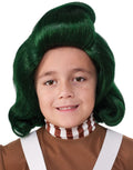 Charlie and the Chocolate Factory Oompa Loompa wig costume accessory for kids.