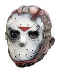 Friday the 13th Jason Voorhees 3/4 mask costume accessory for adults.