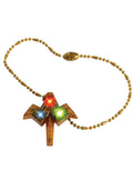 Justice League Wonder Woman light up necklace costume accessory for kids and adults.