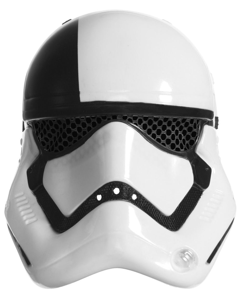 Star Wars Executioner Stormtrooper half face mask costume accessory for kids.