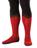 Spider-Man Homecoming boot tops costume accessory for adults.
