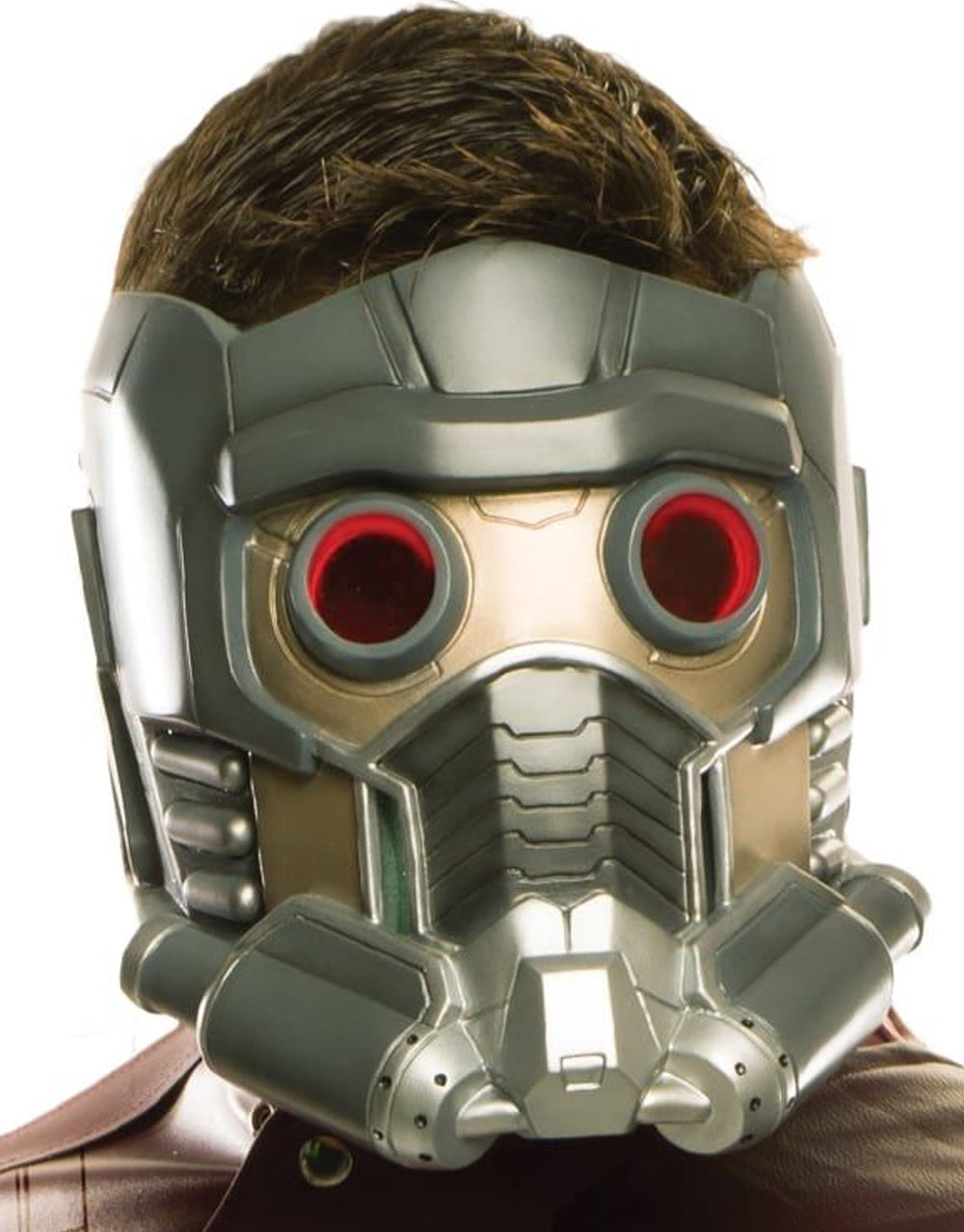 Guardians of the Galaxy Vol. 2 Star-Lord deluxe mask costume accessory for adults.