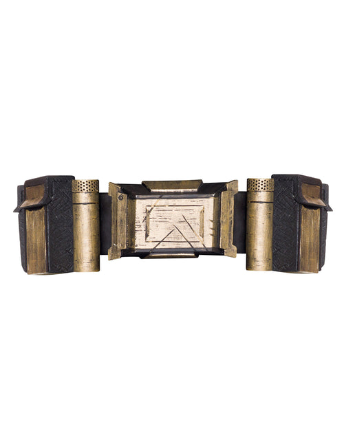 Justice League Batman Mens belt costume accessory for adults.