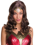 Justice League Wonder Woman Womens wig costume accessory for women.