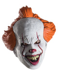 IT Pennywise 3/4 mask costume accessory for adults.