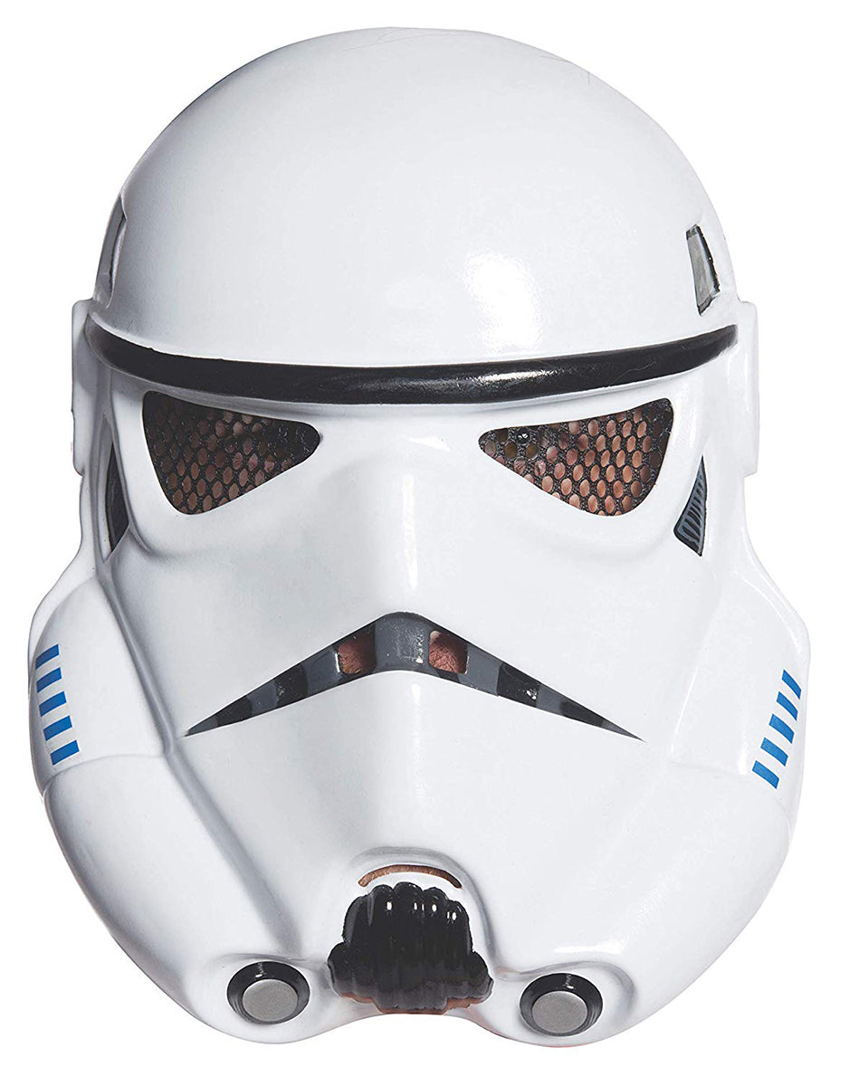 Star Wars Stormtrooper vacuform mask costume accessory for adults.