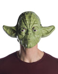 Star Wars Yoda vacuform mask costume accessory for adults.