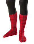 The Amazing Spider-Man boot tops costume accessory for kids.
