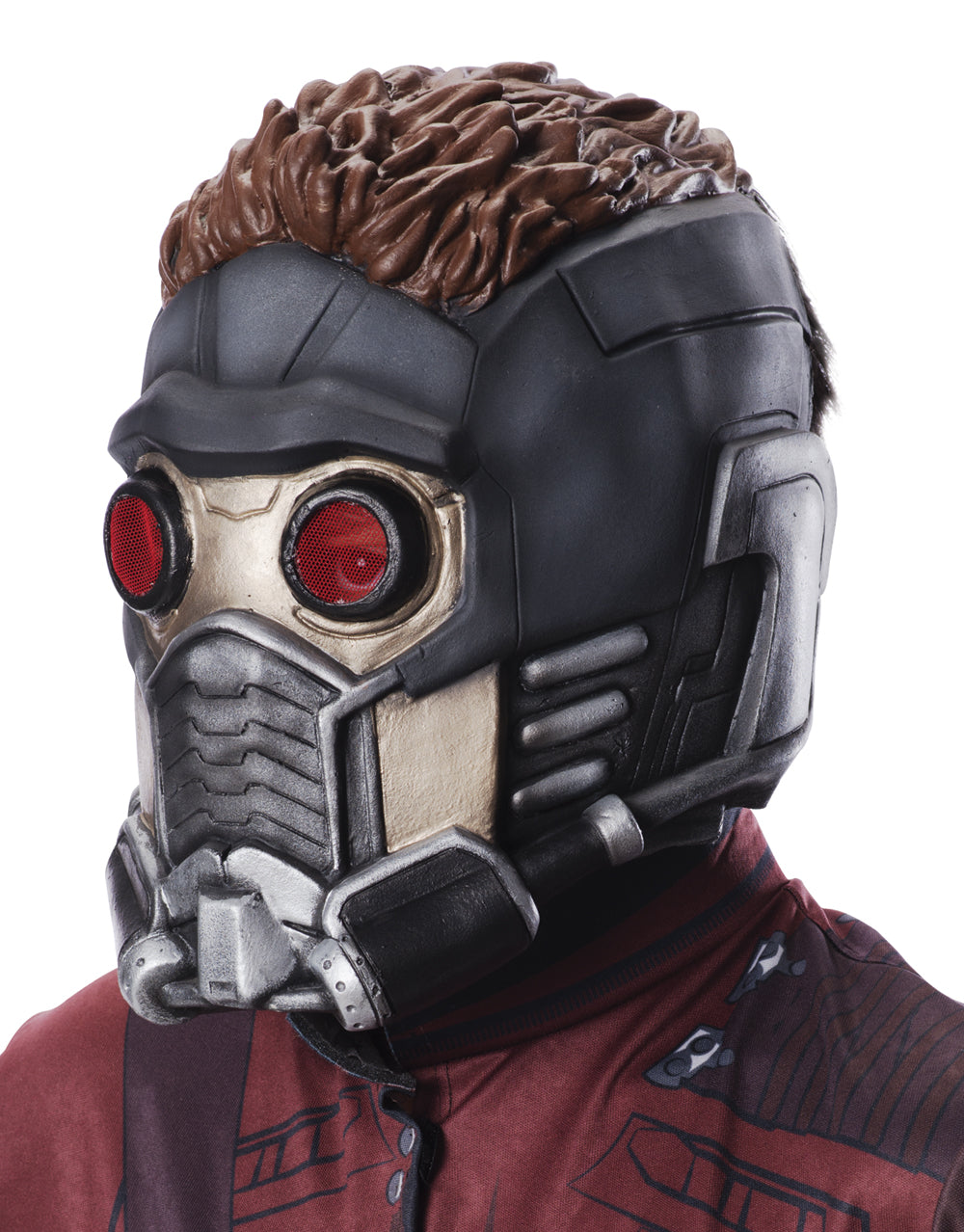 Guardians of the Galaxy Star-Lord three quarter mask costume accessory for kids.