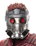 Guardians of the Galaxy Star-Lord three quarter mask costume accessory for adults.